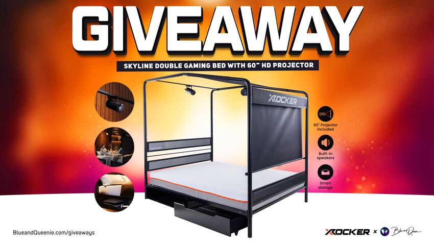 X Rocker Gamer Bed Giveaway