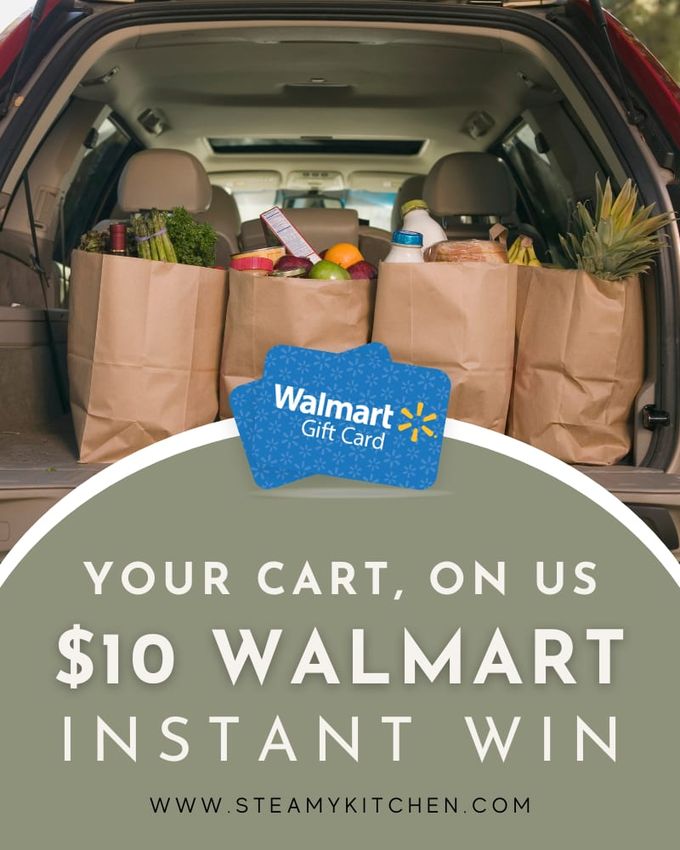 Your Cart, On Us $10 Walmart Gift Card Instant Win