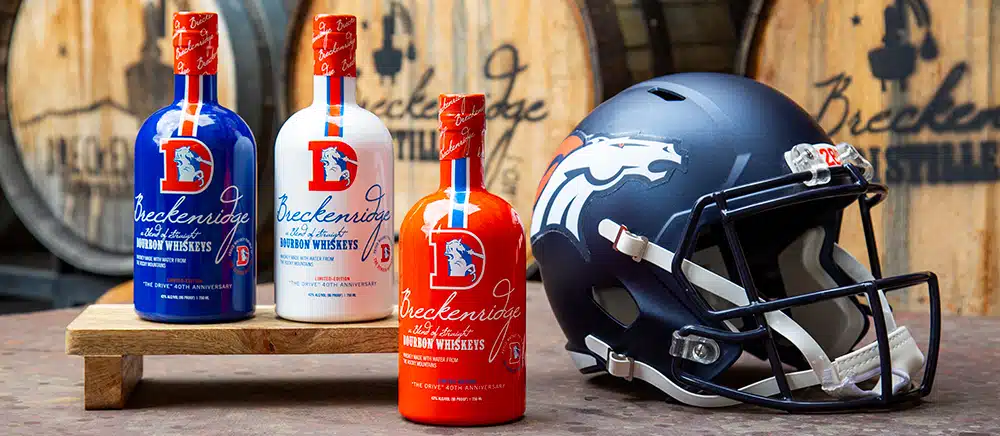 Denver Broncos Helmet Sweeps | Breckenridge Distillery