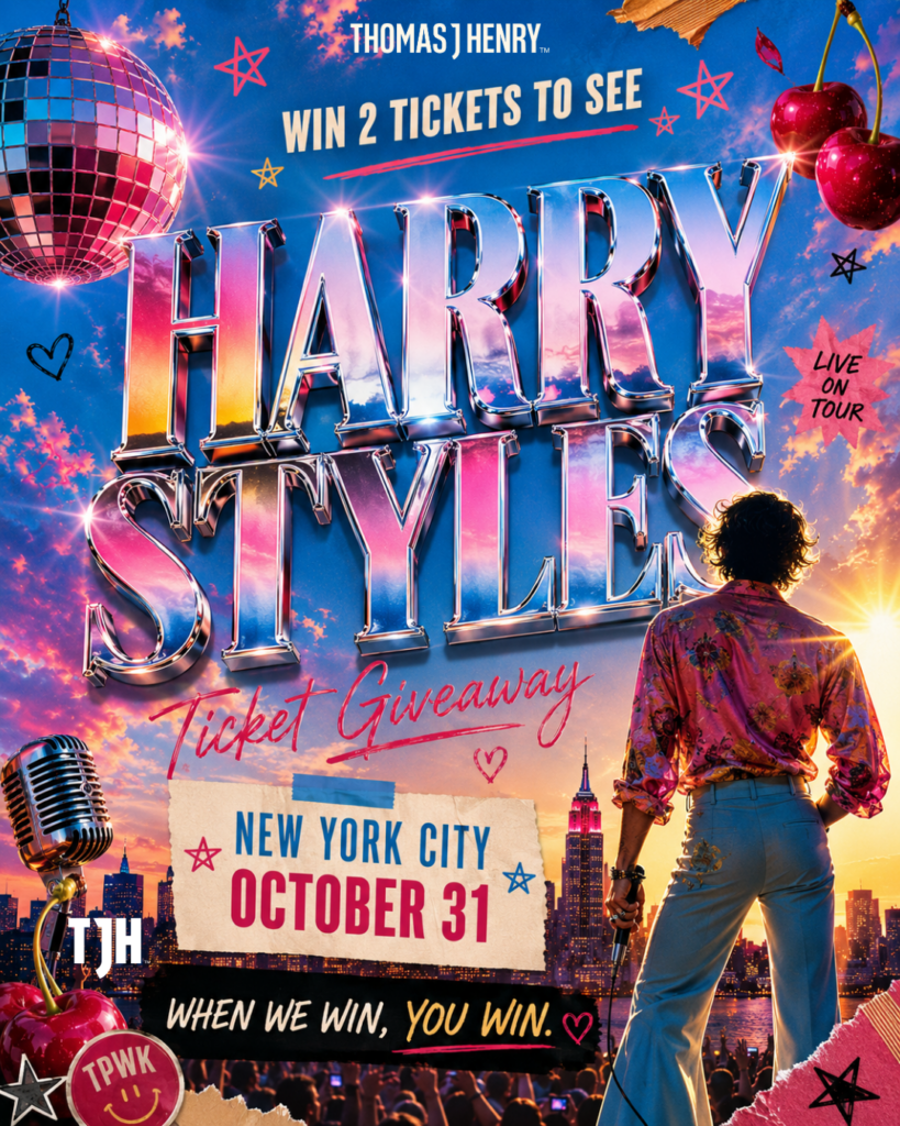 TJH Hot Ticket Hookup: Harry Styles In NYC
