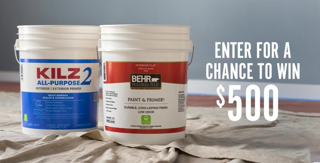 Behr Paint–Behr & Kilz Pro UGC Sweepstakes