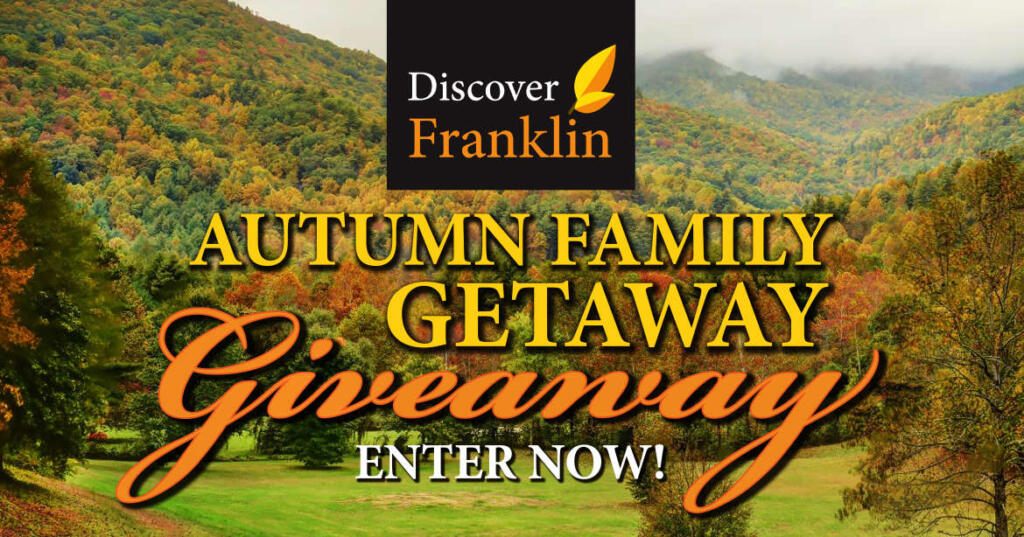 Discover Franklin NC Autumn Family Getaway Giveaway!