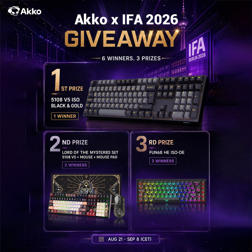 Akko x IFA 2026 Giveaway