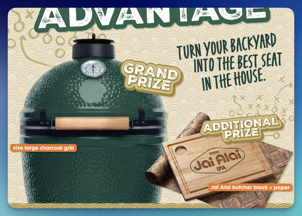 Jai Alai Home Field Advantage Sweepstakes