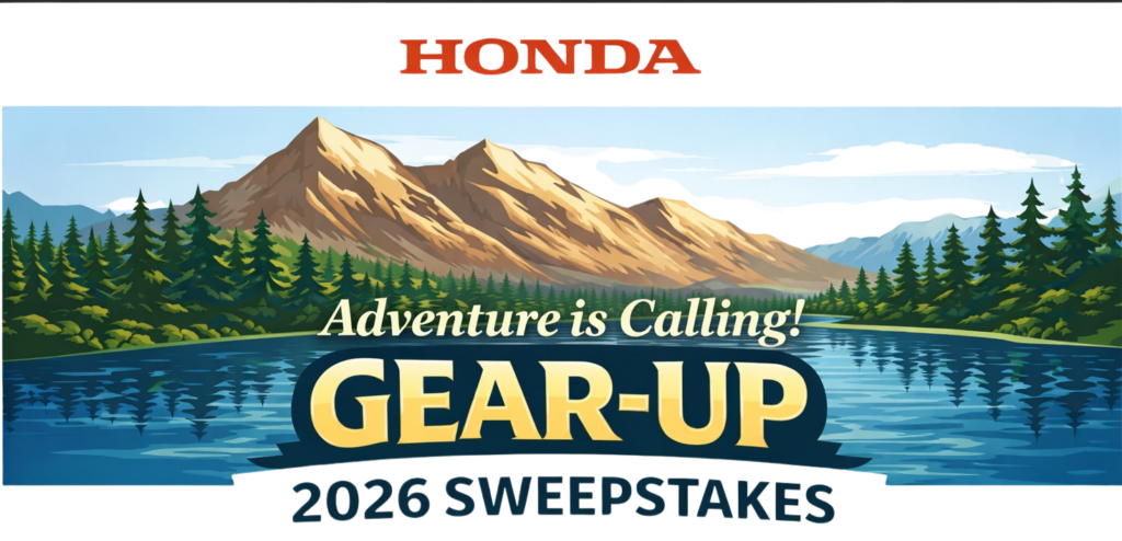 2026 Skyway to Highway Gear-Up Sweepstakes