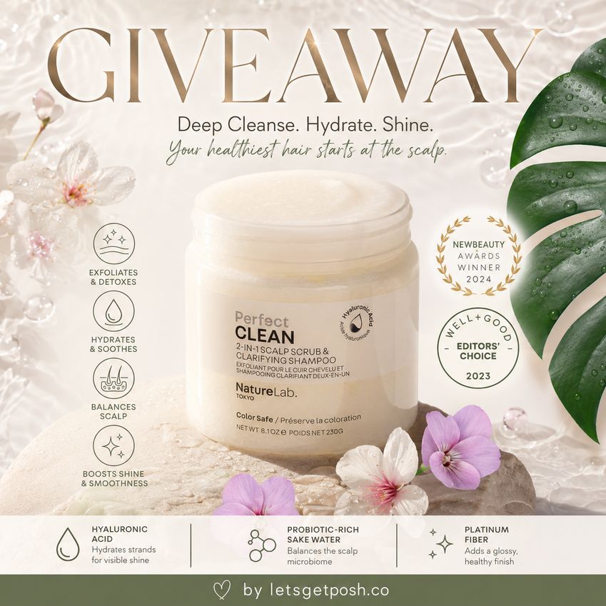 Naturelabtokyo Perfect Clean Hair Reset Giveaway