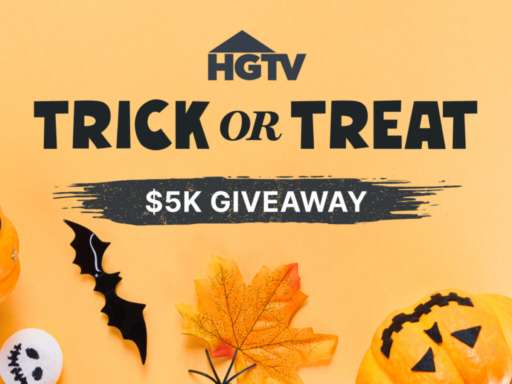 HGTV Trick or Treat Yourself Giveaway