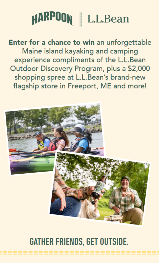 Harpoon & L.L.Bean 2026 Outdoor Gear Sweepstakes