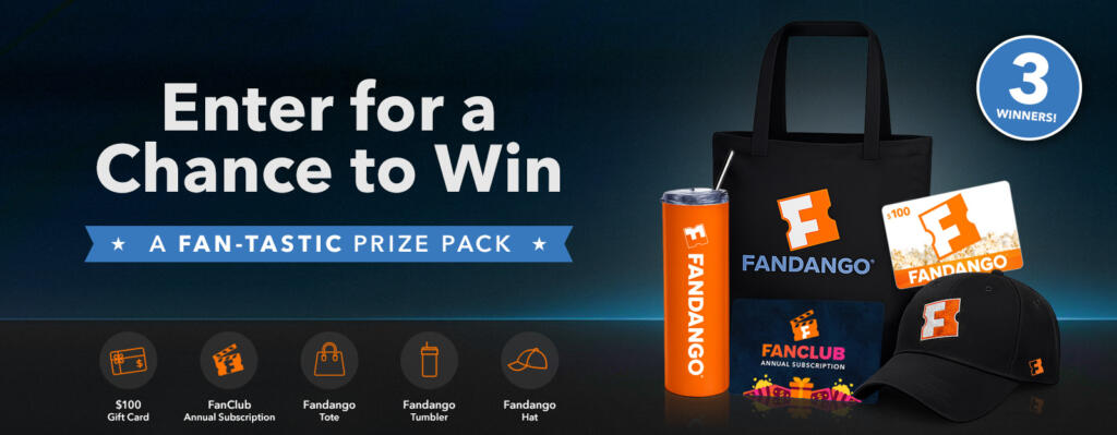 Fandango Fan-tastic Prize Pack 2026 Sweepstakes