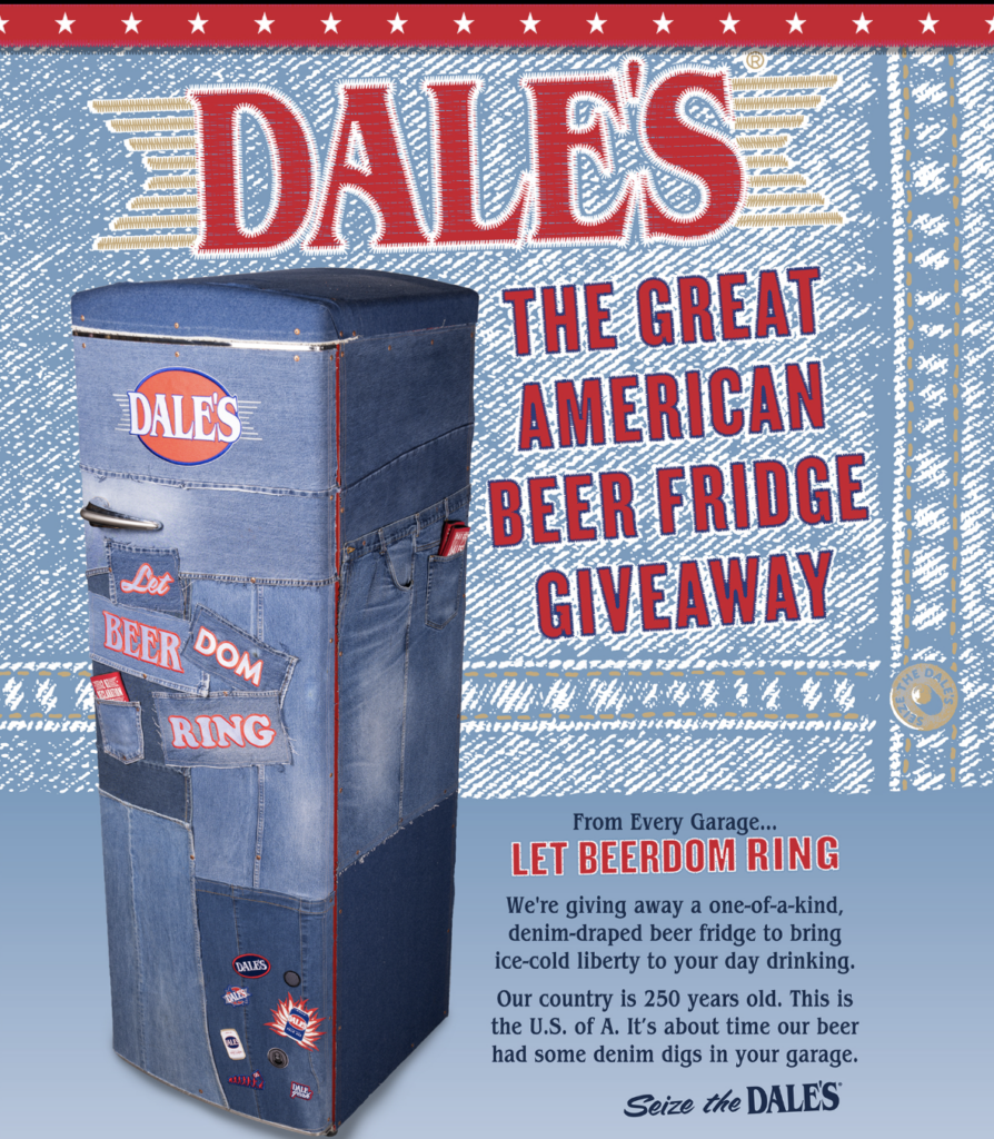 Denim Dale’s Refrigerator Sweepstakes 2026
