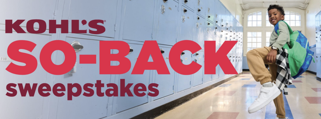 Kohl’s So-Back Sweepstakes