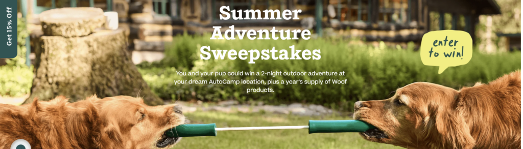 Summer Adventure Sweepstakes!