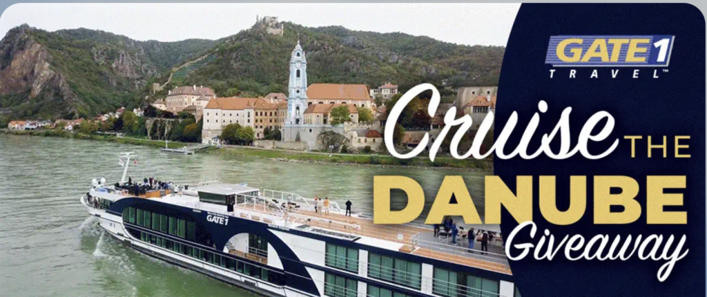 Enter for the chance to win a 7-night Danube River Cruise for 2