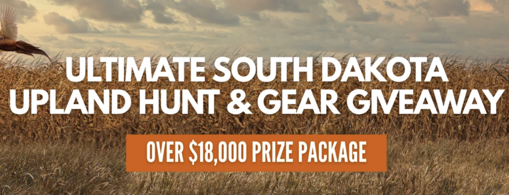 ULTIMATE SOUTH DAKOTA UPLAND HUNT & GEAR GIVEAWAY