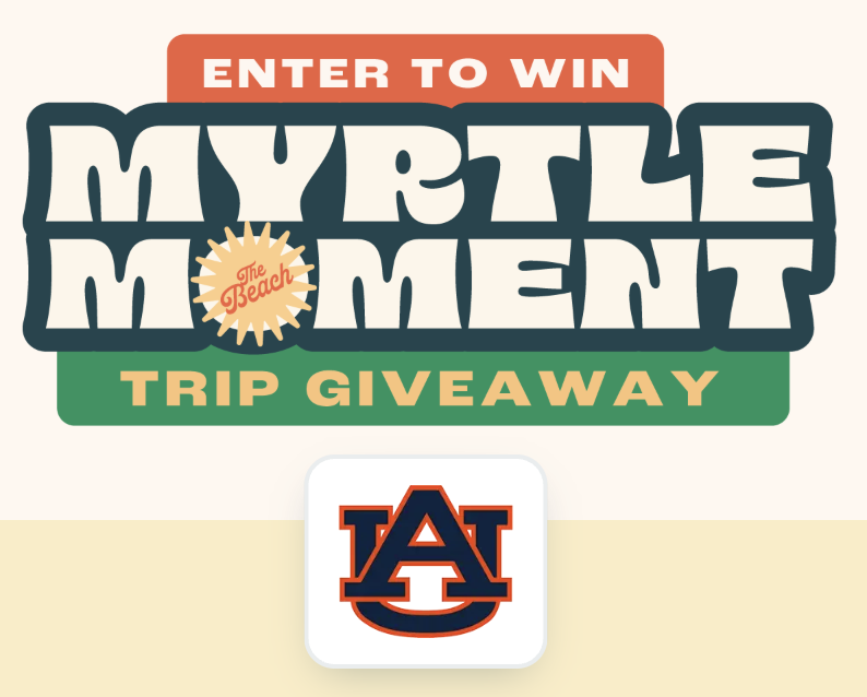Make Your Myrtle Moment: Auburn University | Visit Myrtle Beach
