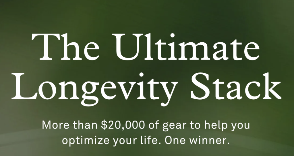 Molekule Longevity Sweepstakes