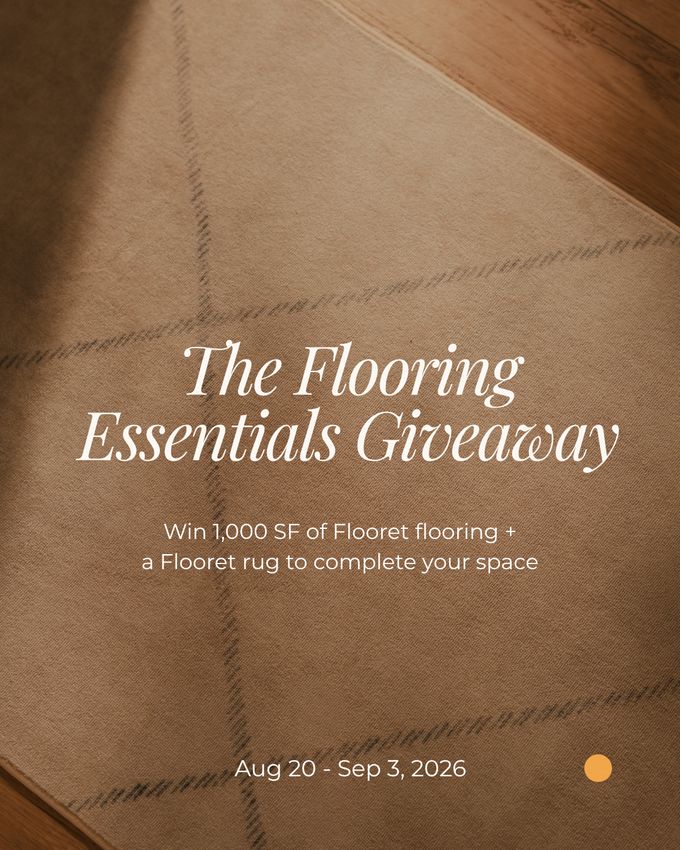 The Flooring Essentials Giveaway