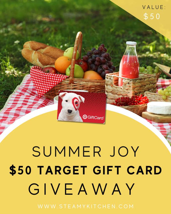 $50 Target Gift Card Summer Joy Giveaway!