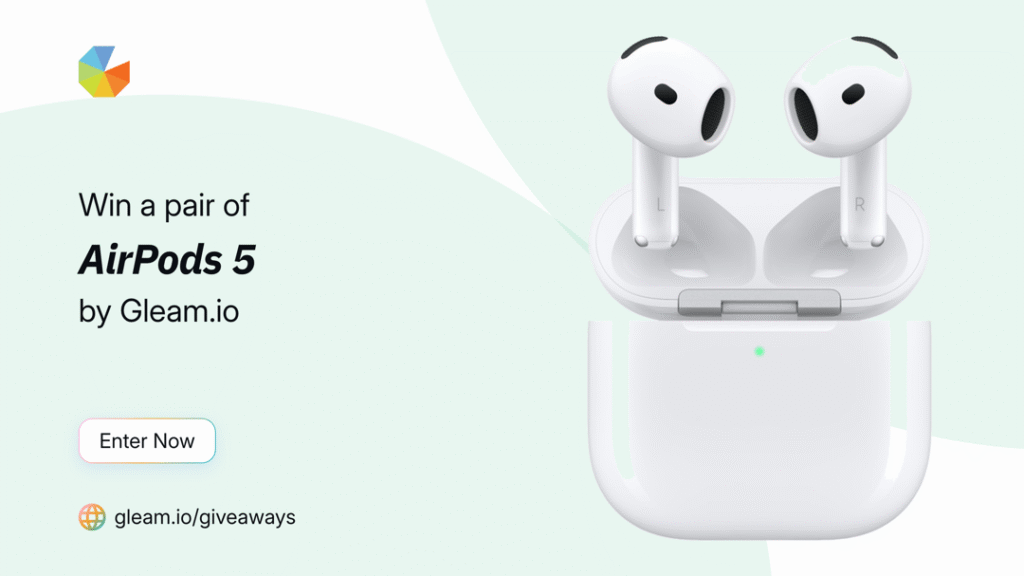 Win a Pair of Airpods 5