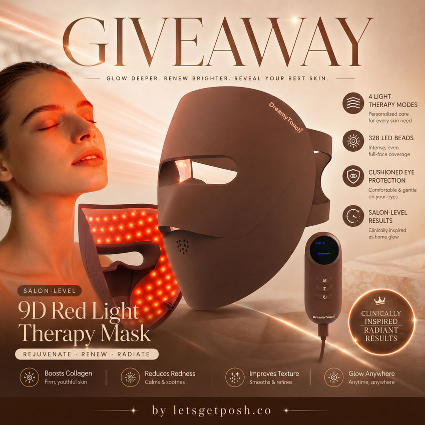 ✨❤️ Win a DreamyTouch 9D LED Light Therapy Mask ❤️✨