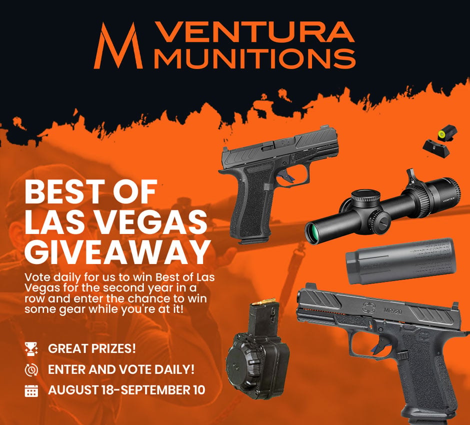 Ventura Munitions Best of Las Vegas Giveaway
