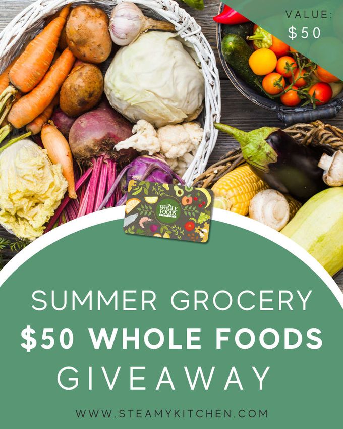 50 Whole Foods Summer Grocery Giveaway
