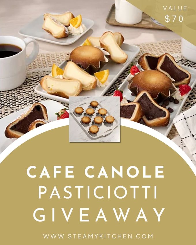 Cafe Canole Pasticiotti Giveaway