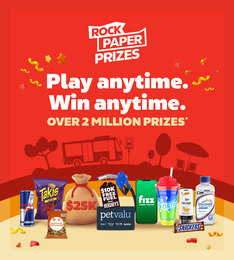 Circle K Rock Paper Prizes Sweepstakes