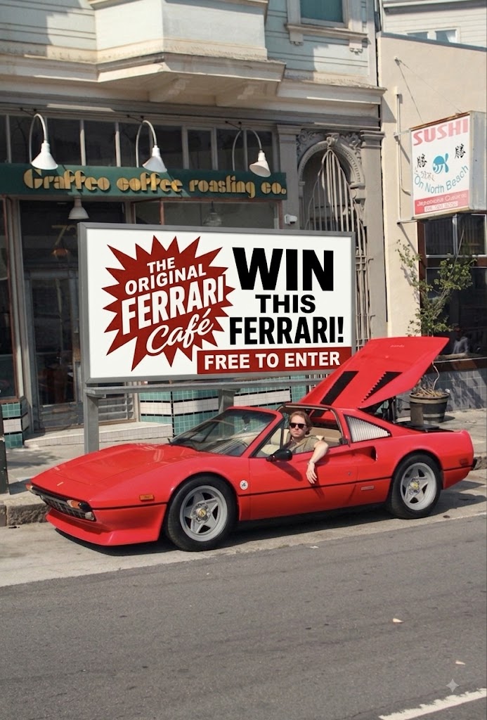 Graffeo Cafe Car Giveaway