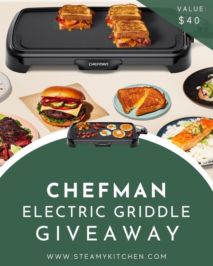 Chefman Xl Electric Griddle Giveaway