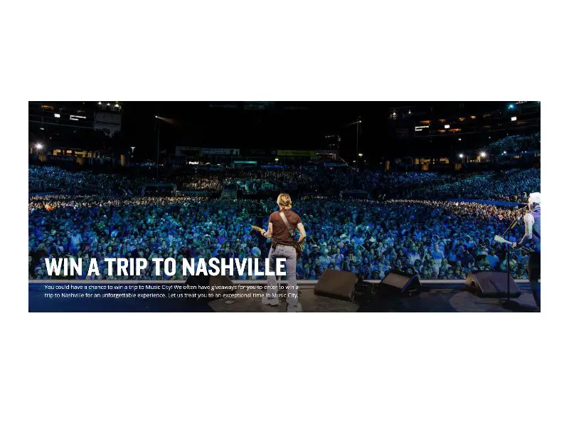Visit Music City Flyaway To Nashville Songwriter Awards Giveaway – Win A Trip For Two To Songwriter Awards
