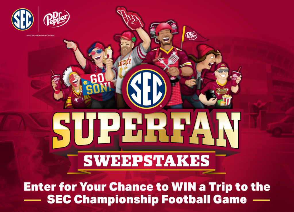 The 2026 Dr Pepper United Superfans Sweepstakes
