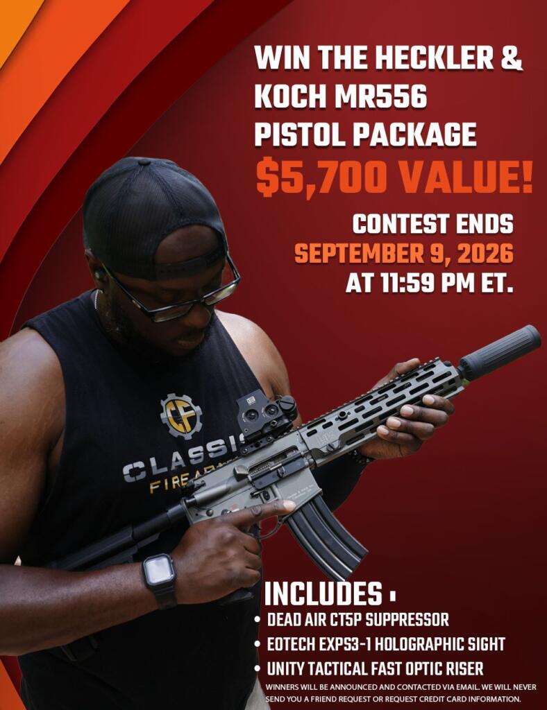 Win The Heckler & Koch MR556 A4 Pistol Package