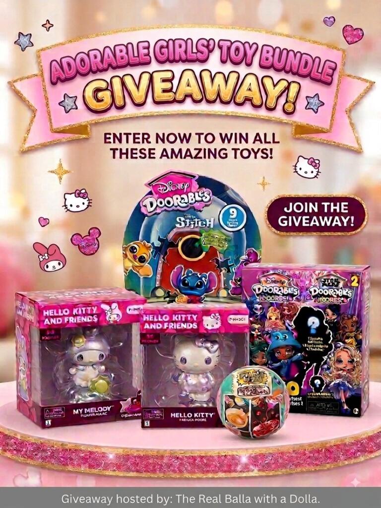 Adorable Girls’ Toy Bundle Giveaway