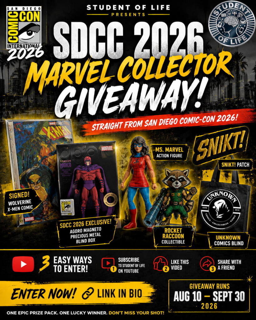 SDCC 2026 Marvel Collector Giveaway