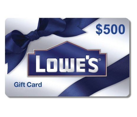 Lowe’s Review Sweepstakes – Win a $500 Lowe’s Gift Card