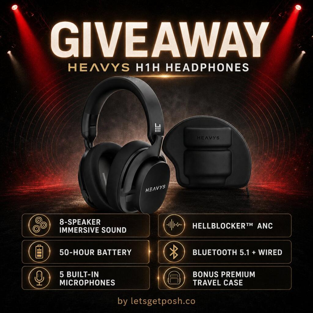 🎧🔥 Win Heavys H1H 8-Speaker Headphones + Premium Travel Case 🔥🎧