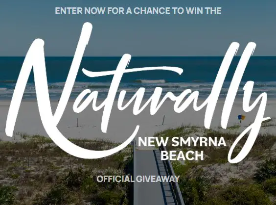 New Smyrna Beach Naturally, New Smyrna Giveaway
