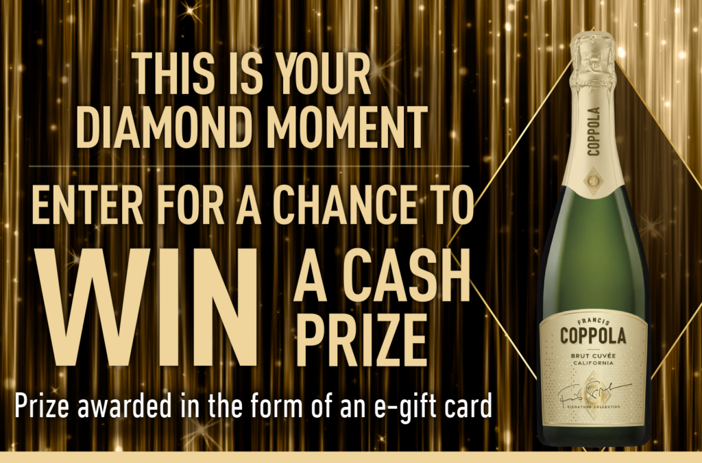 Coppola Signature Collection – Coppola Brut Turn Up Your Style Sweepstakes