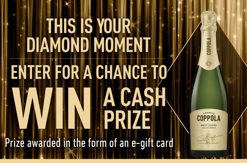 Coppola Signature Collection – Coppola Brut Turn Up Your Style Sweepstakes
