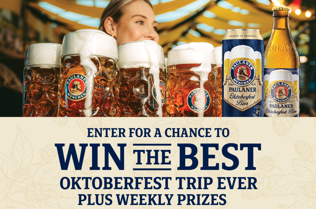 Paulaner USA Oktoberfest Vibes In The Haus Sweepstakes