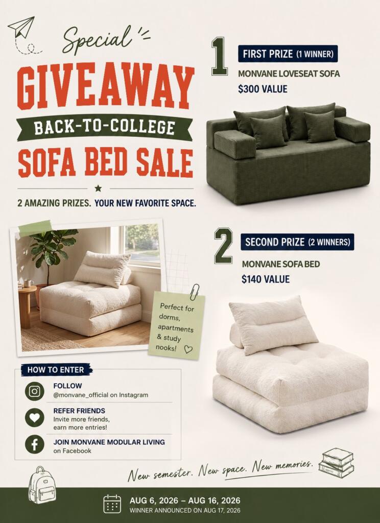 Back to College-Small-Space Living Giveaway