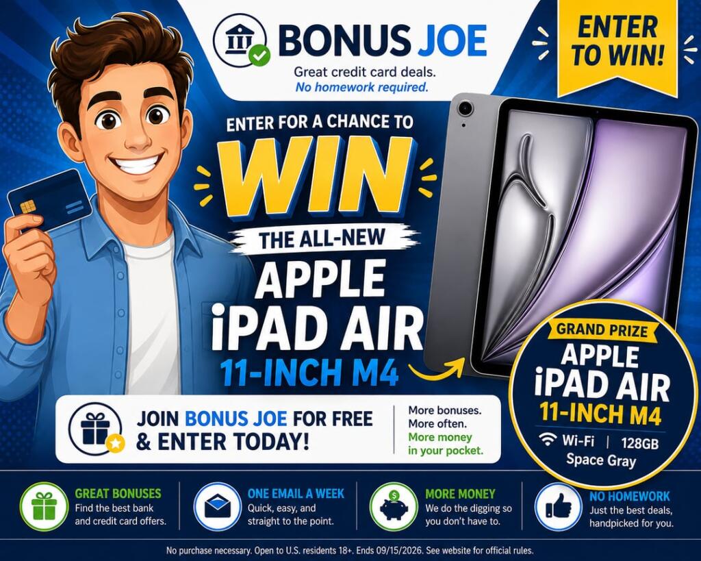 Apple iPad Air 11 Giveaway