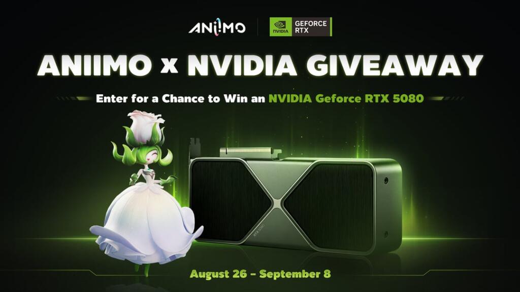 Aniimo x NVIDIA Geforce Giveaway