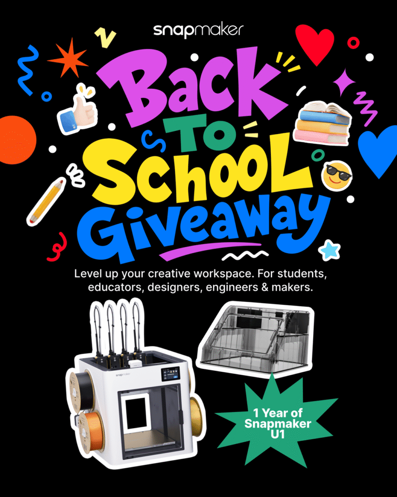 Snapmaker Back-to-School Giveaway