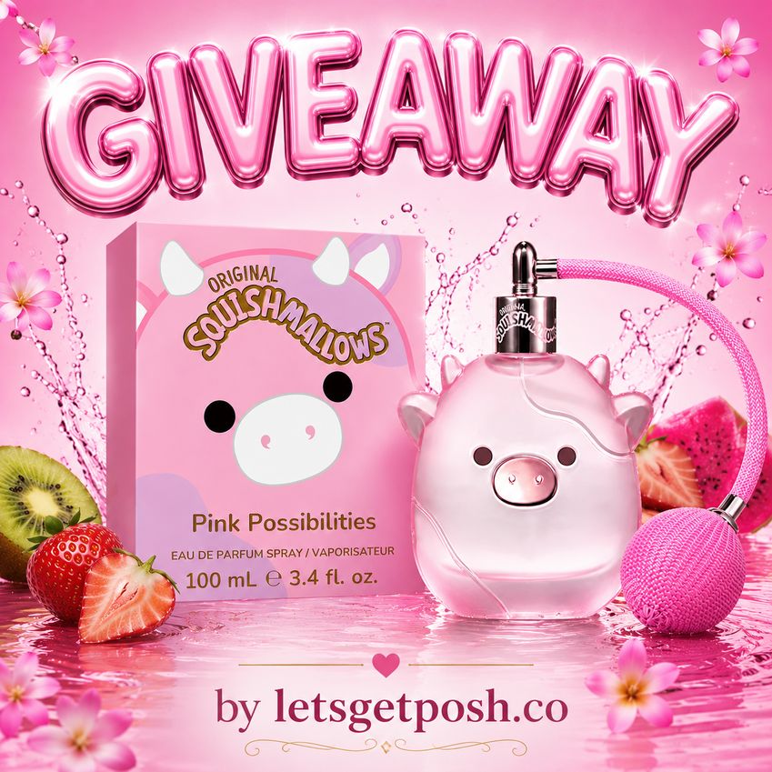 Squishmallows Pink Possibilities Perfume Giveaway