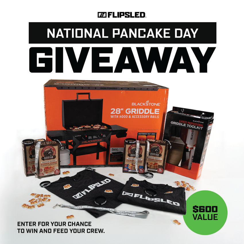 NATIONAL PANCAKE DAY GIVEAWAY