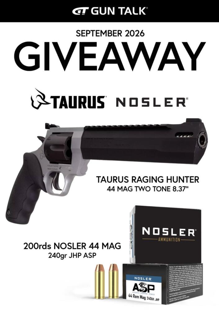 Gun Talk September 2026 Giveaway