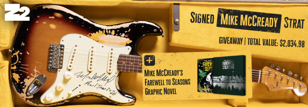 Signed Mike McCready Strat Guitar Giveaway