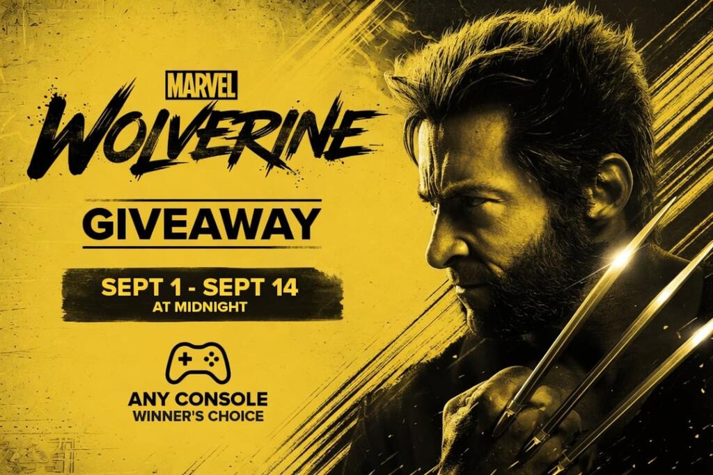 Marvel’s Wolverine GIVEAWAY!
